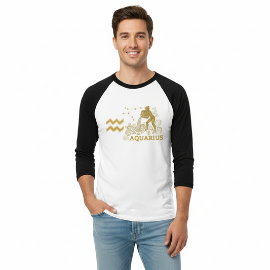 AQUARIUS Raglan Shirt - New Model Photo
