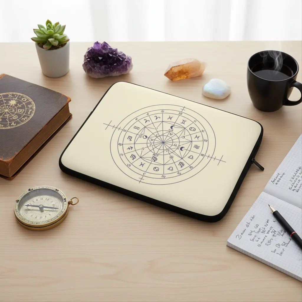Astrology Chart Laptop Sleeve