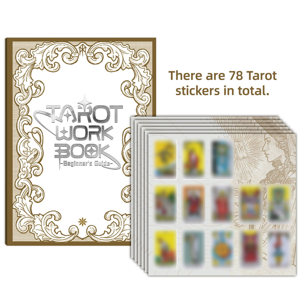 Tarot Journal Waite Small Stickers Card Array Notebook