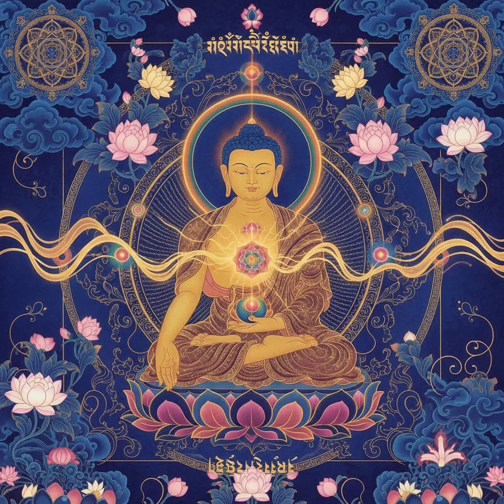 Buddhist Tantra and Psychological Healing Poster
