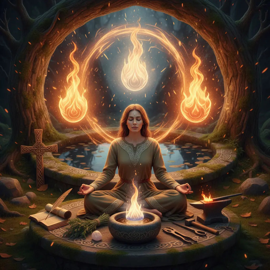 Celtic Brigid Sacred Flame Meditation