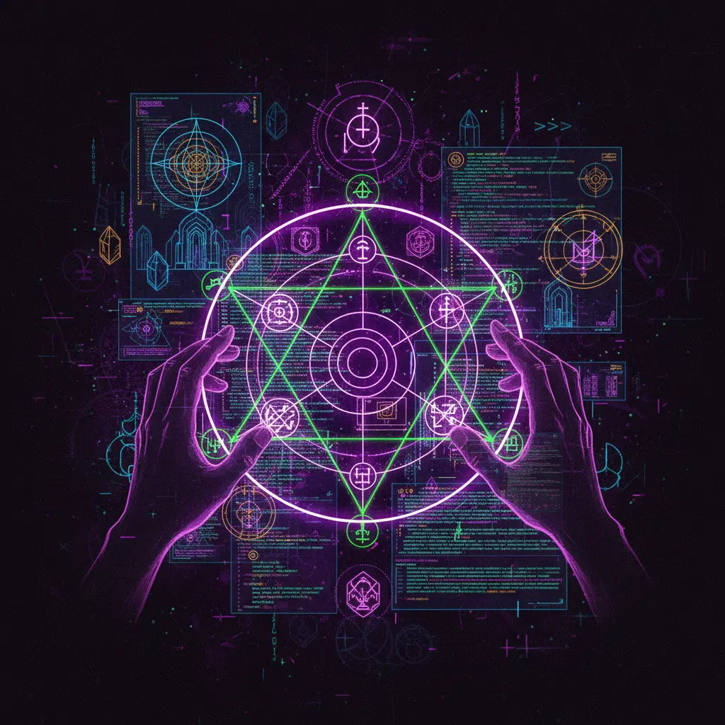 Chaos Magic Reality Modeling Poster