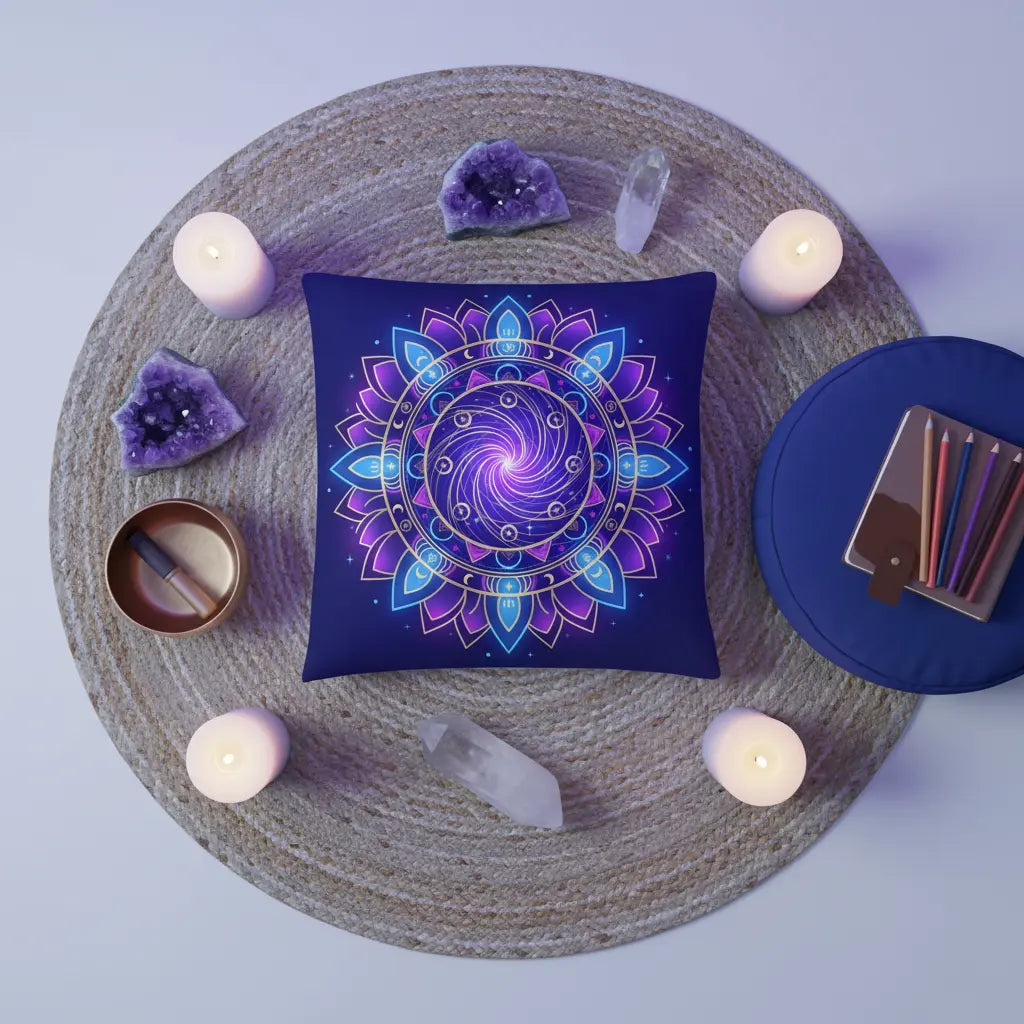 Circle Mandala Pillow