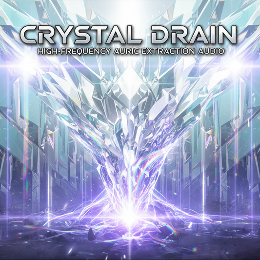 Crystal Drain - High-Frequency Auric Extraction Audio Square Cover