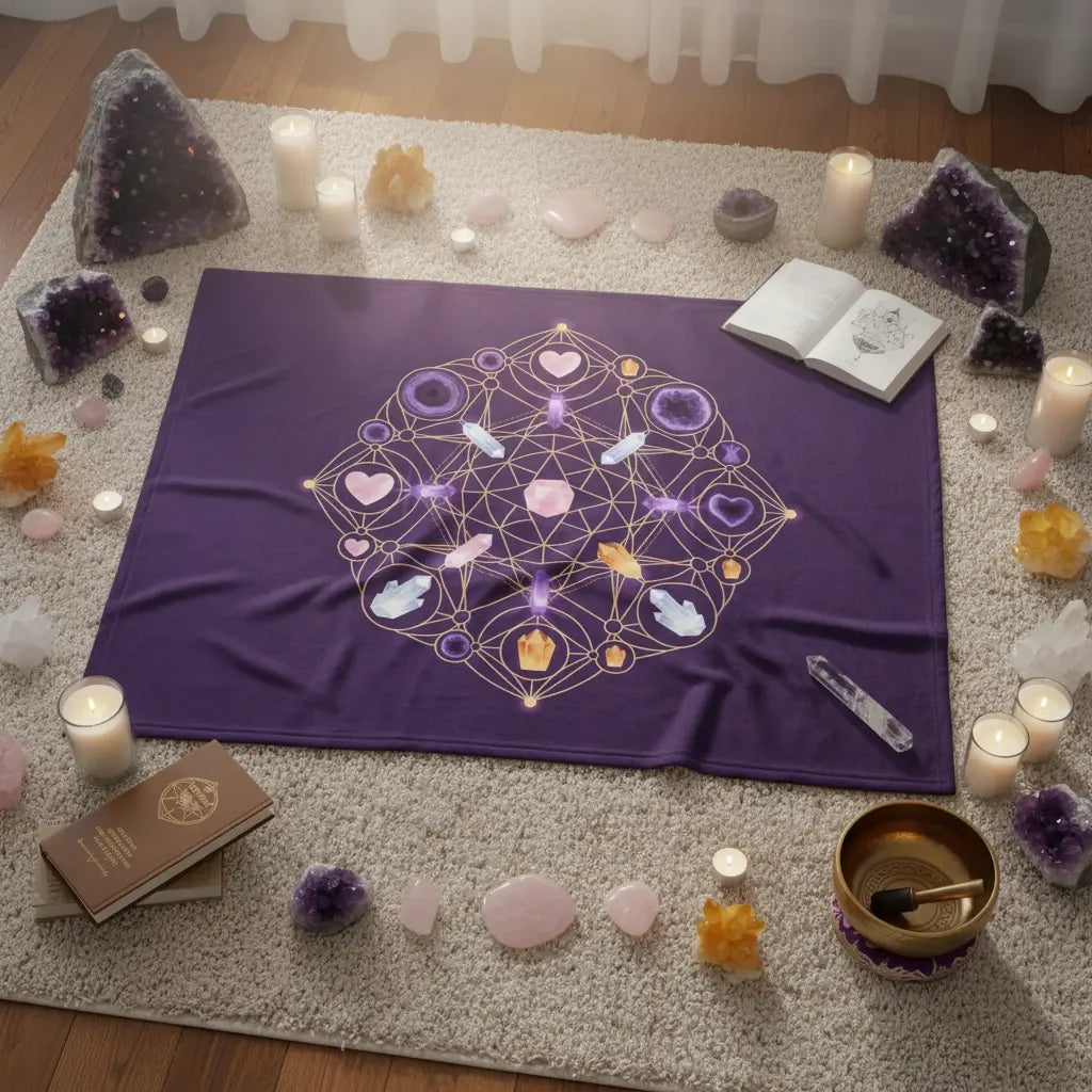 Crystal Grid Blanket