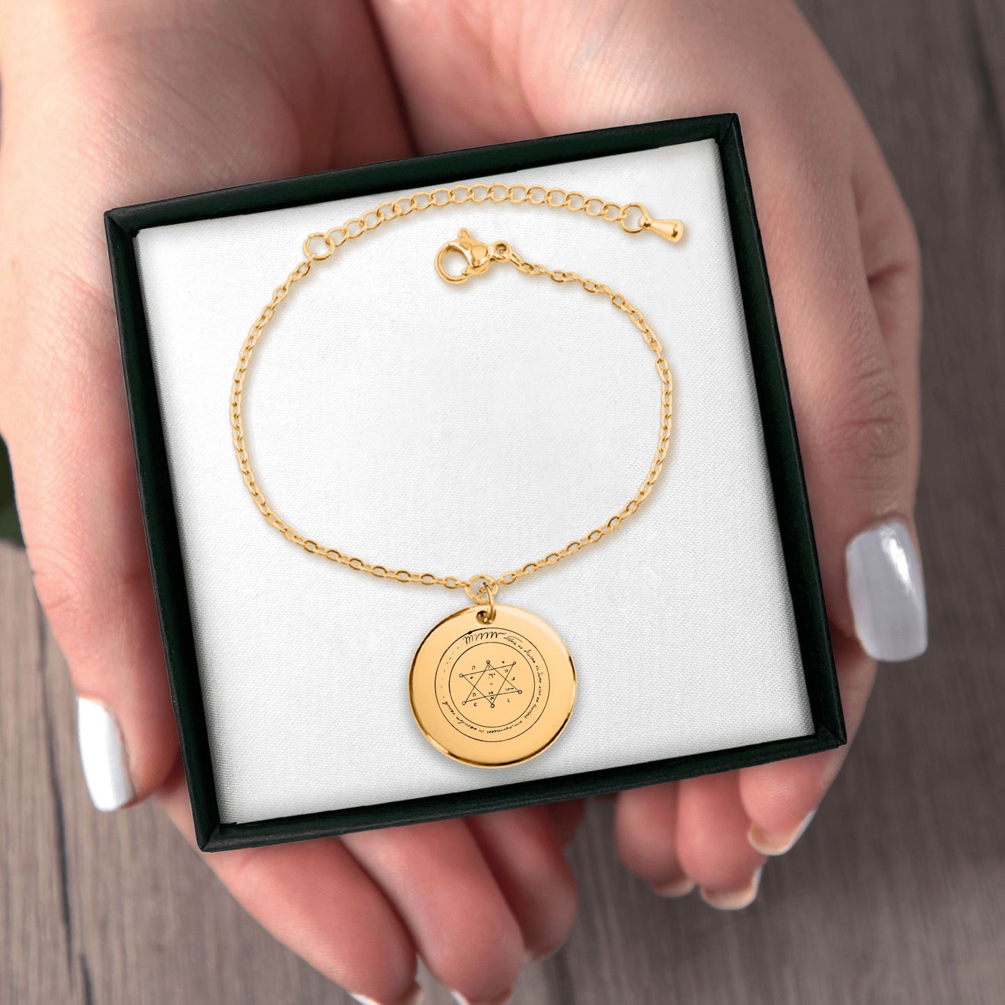 Second Pentacle of Jupiter Coin Bracelet