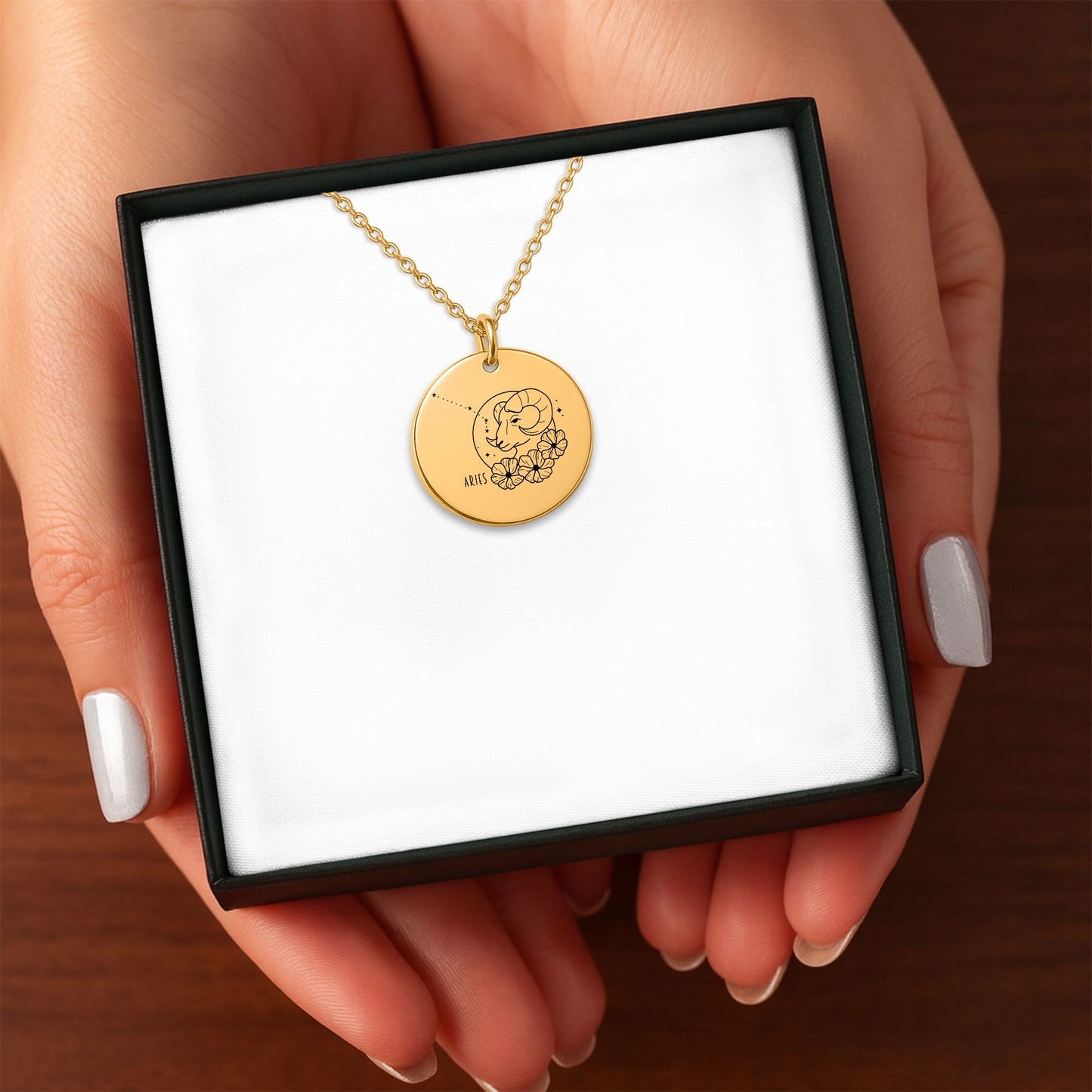 Aries Coin Necklace