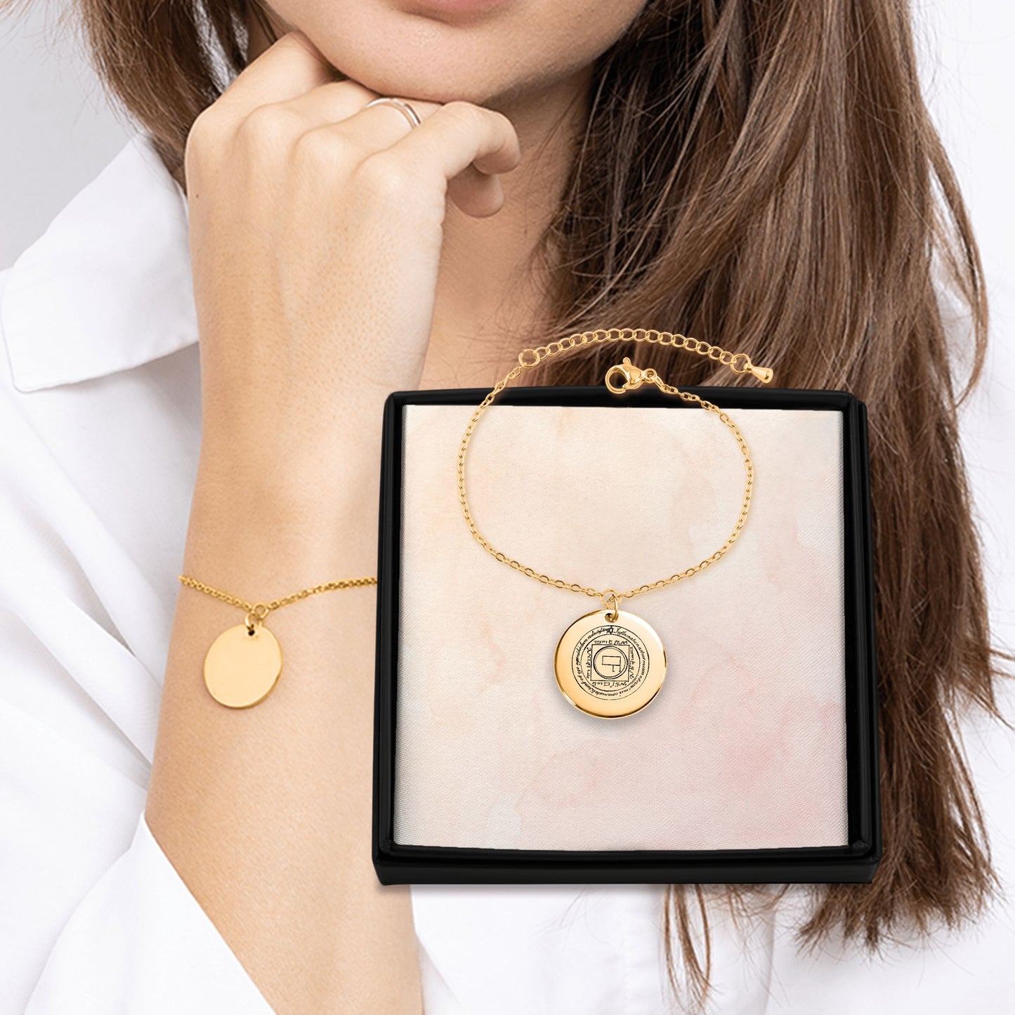 Fifth Pentacle of Venus Coin Bracelet