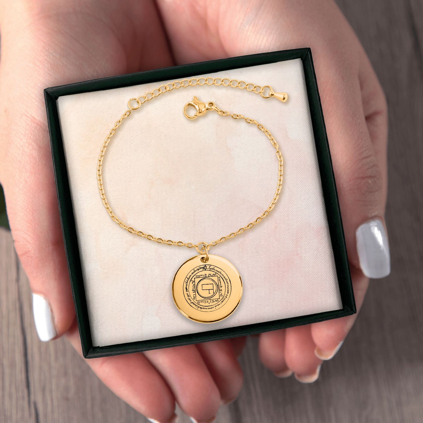 Fifth Pentacle of Venus Coin Bracelet