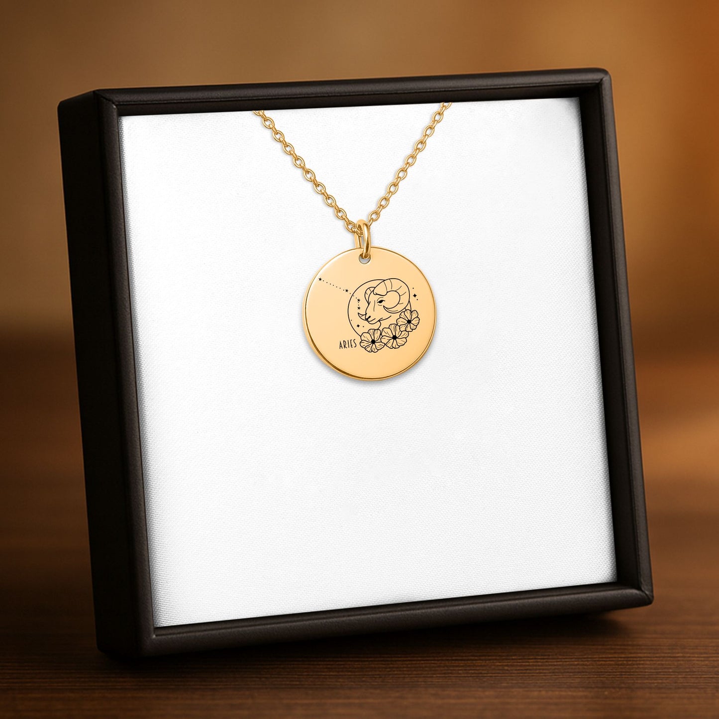 Aries Coin Necklace