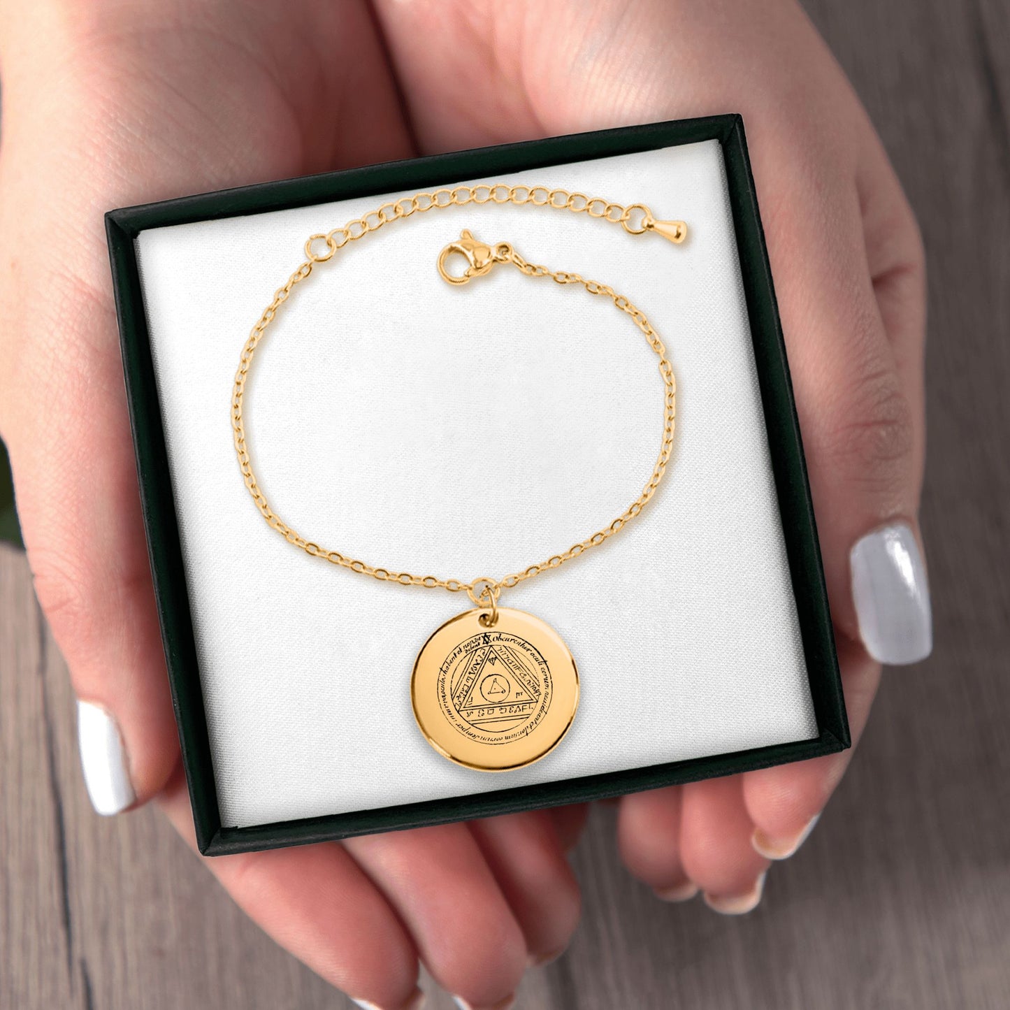 Sixth Pentacle of the Sun Coin Bracelet