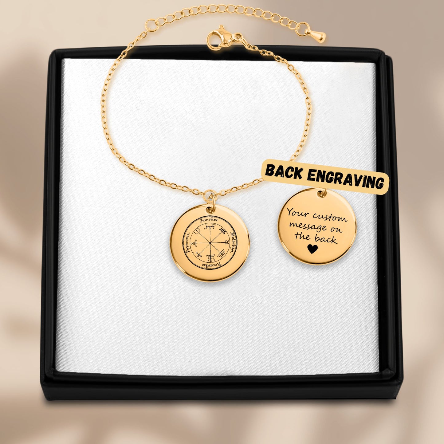 Second Pentacle of the Sun Coin Bracelet