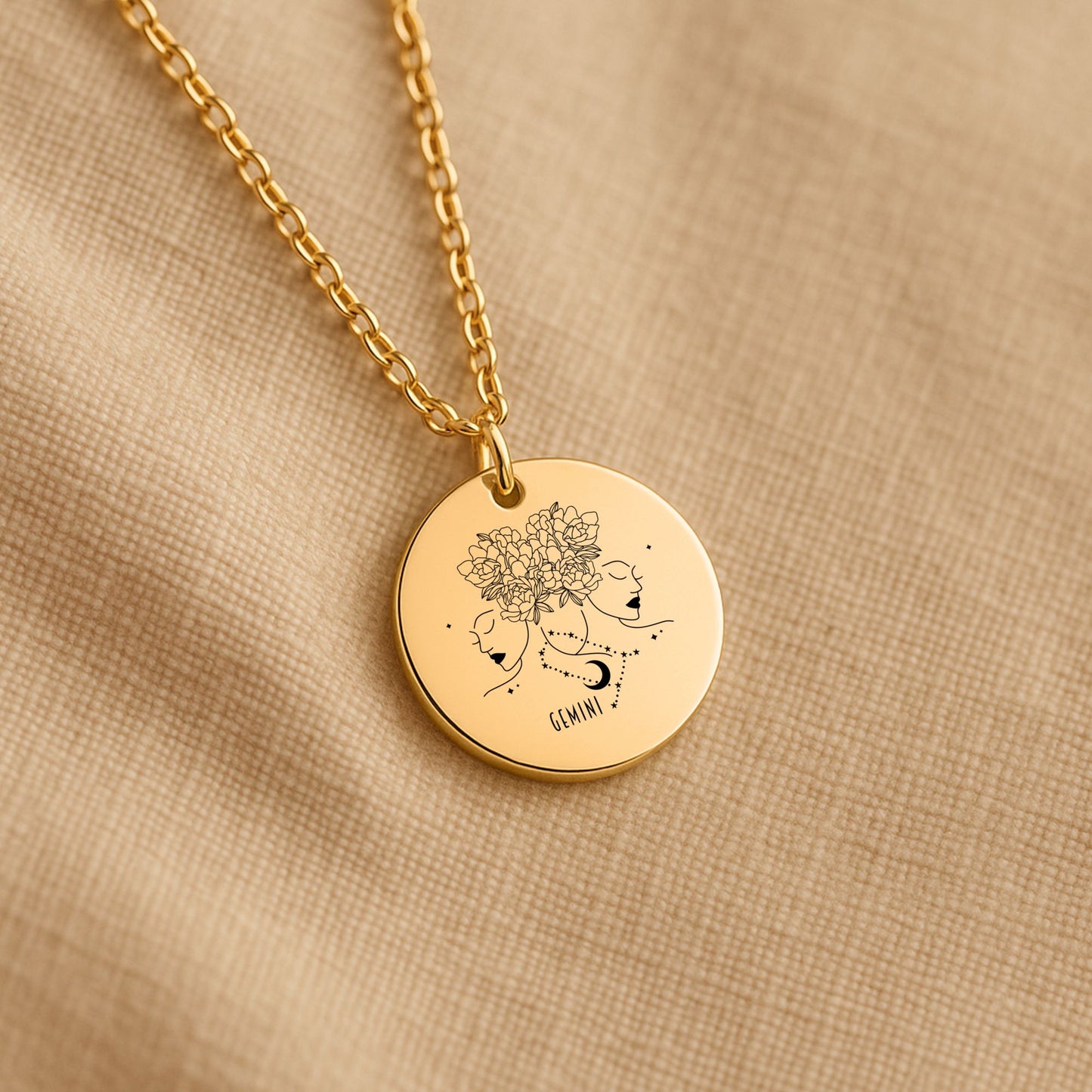 Gemini Coin Necklace