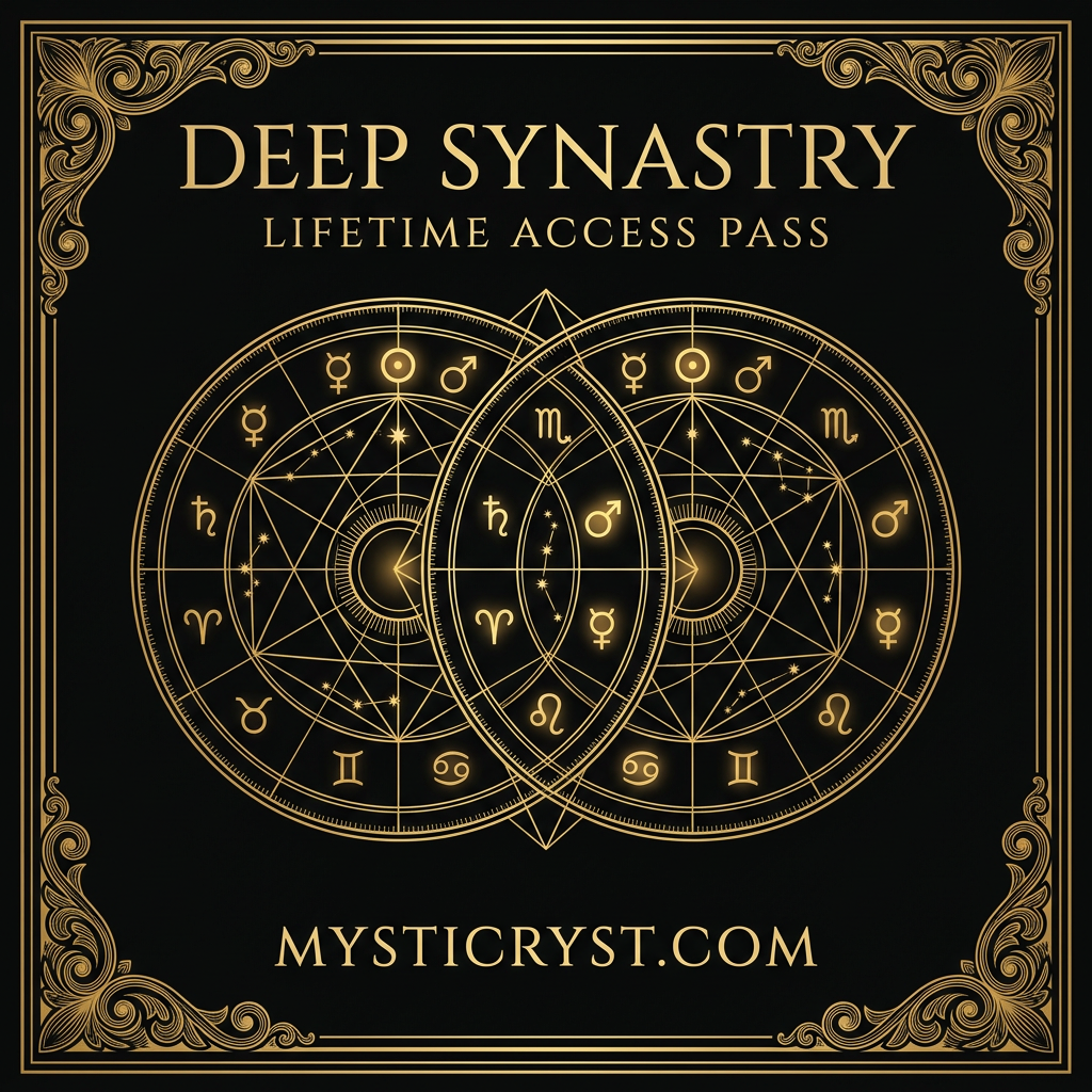 Deep Synastry: Lifetime Relationship Astrology Access | Digital Pass