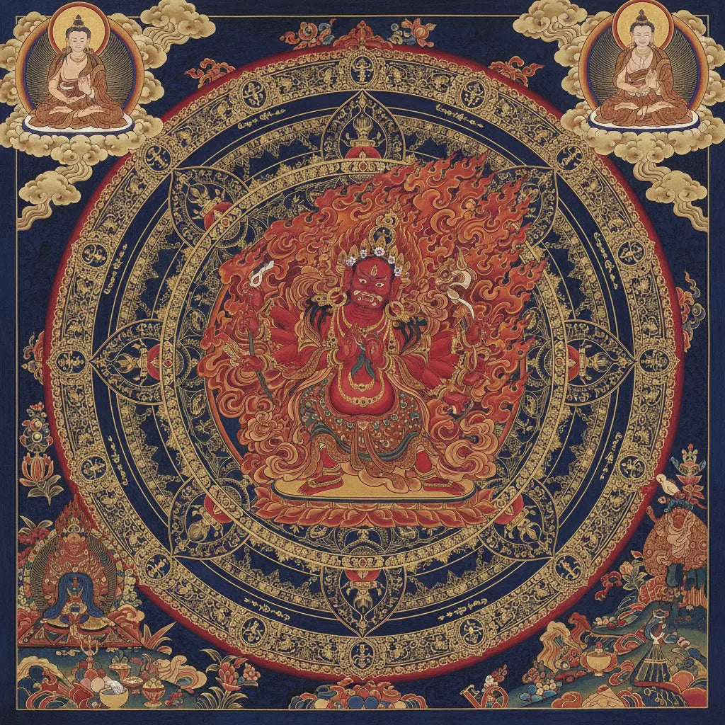 Dharma Protectors and Deities Poster