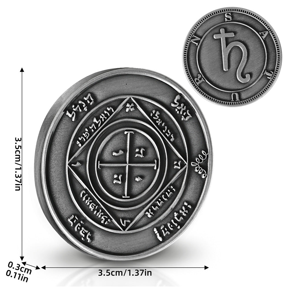 King Solomon Coin Alloy Jupiter Protection Coin