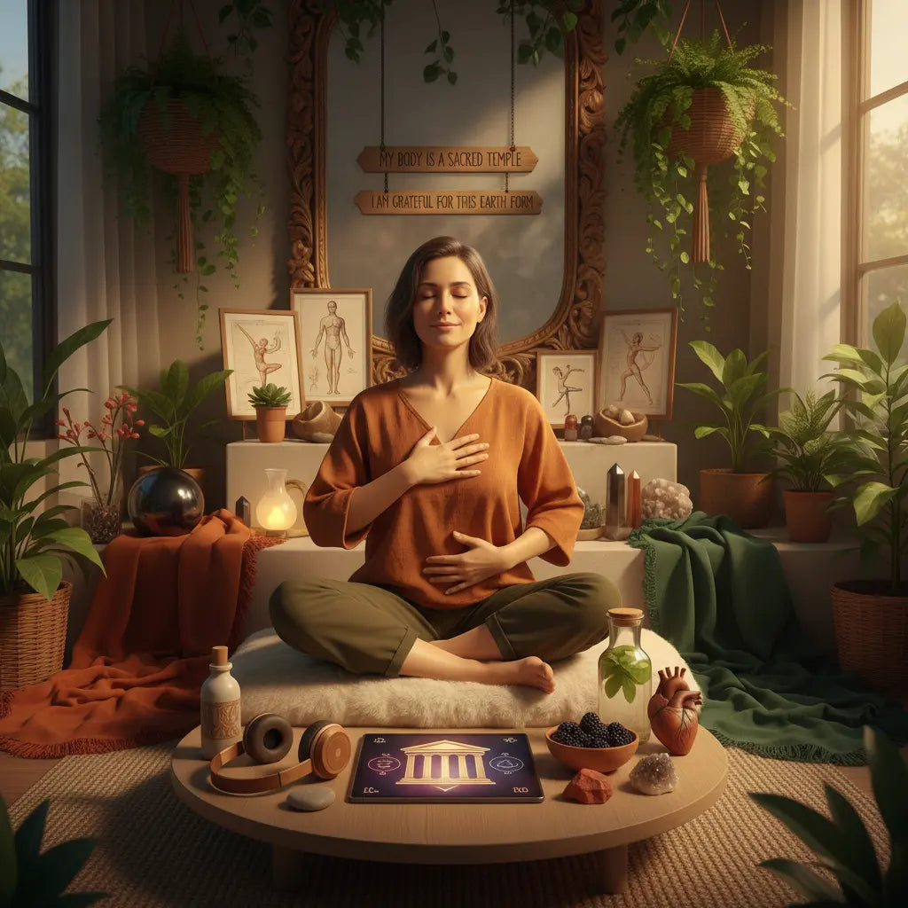 Earth Alchemy Body Temple Manifestation Meditation Scene
