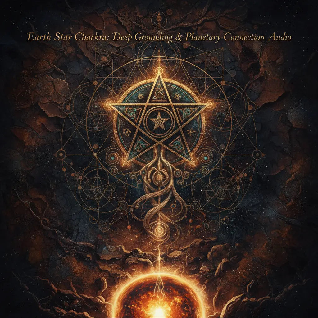 Earth Star Chakra Deep Grounding Cover - New