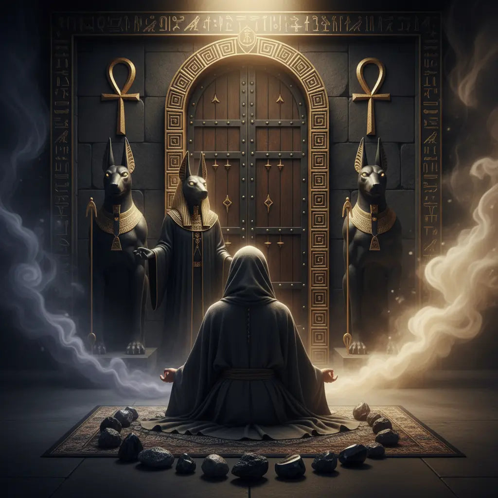 Egyptian Anubis Threshold Gateway Meditation