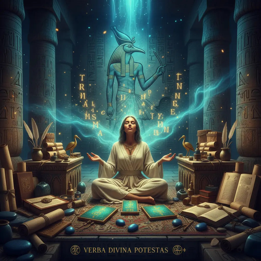 Egyptian Thoth Sacred Wisdom Meditation