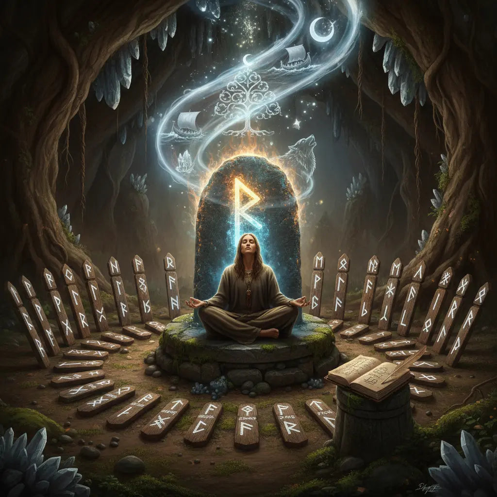 Elder Futhark Meditation 24 Runes Journey