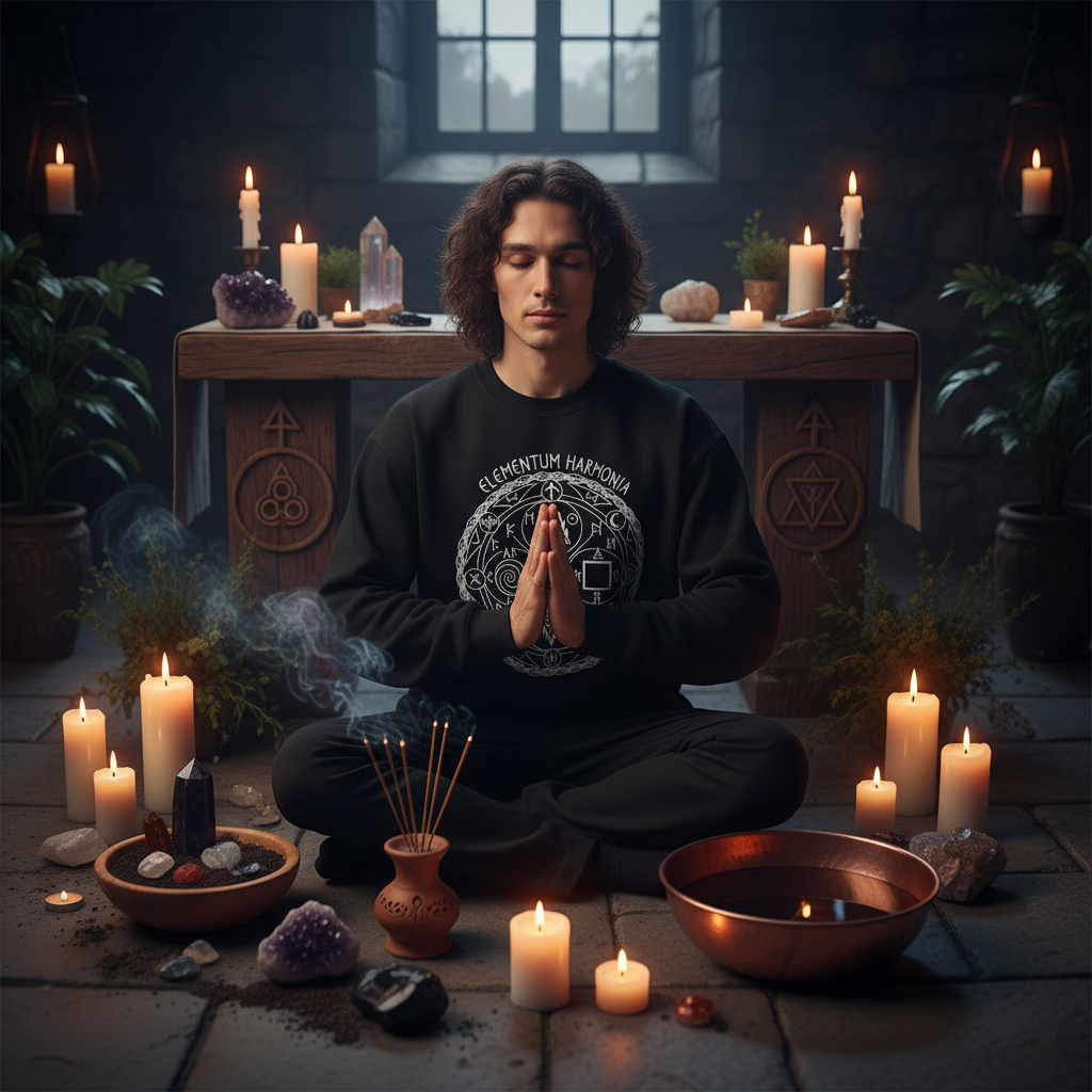 Elementum Harmonia Elemental Ritual Scene