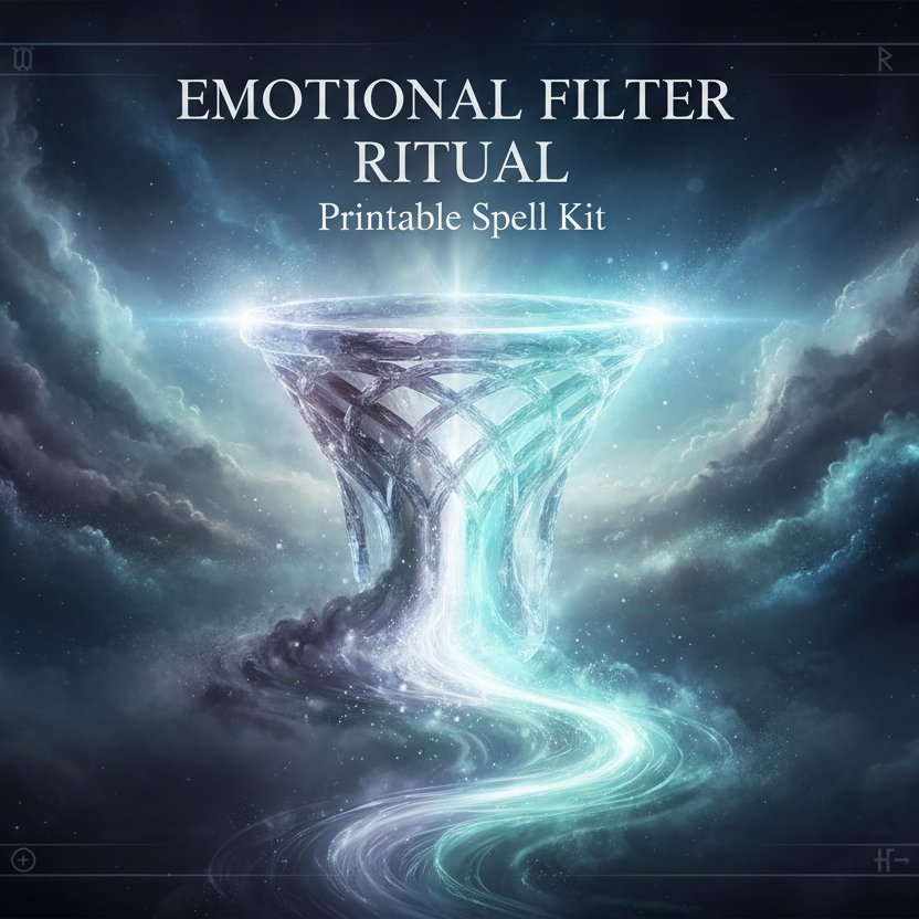 Emotional Filter Ritual - Professional Spell Kit Cover