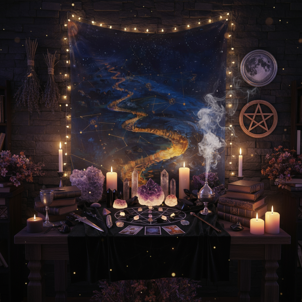 Every Step is a Ritual Tapestry in Powerful Magical Space