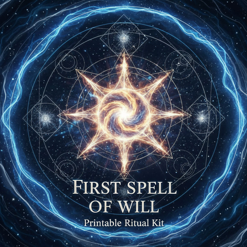 First Spell of Will - Professional Spell Kit Cover