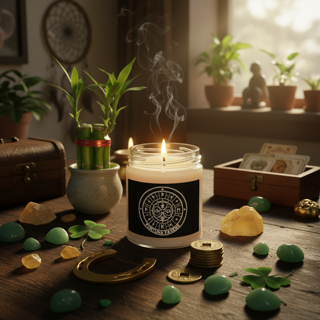 Fortuna Favens Good Luck Ritual Scene