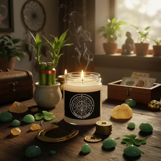 Fortuna Favens Good Luck Ritual Scene