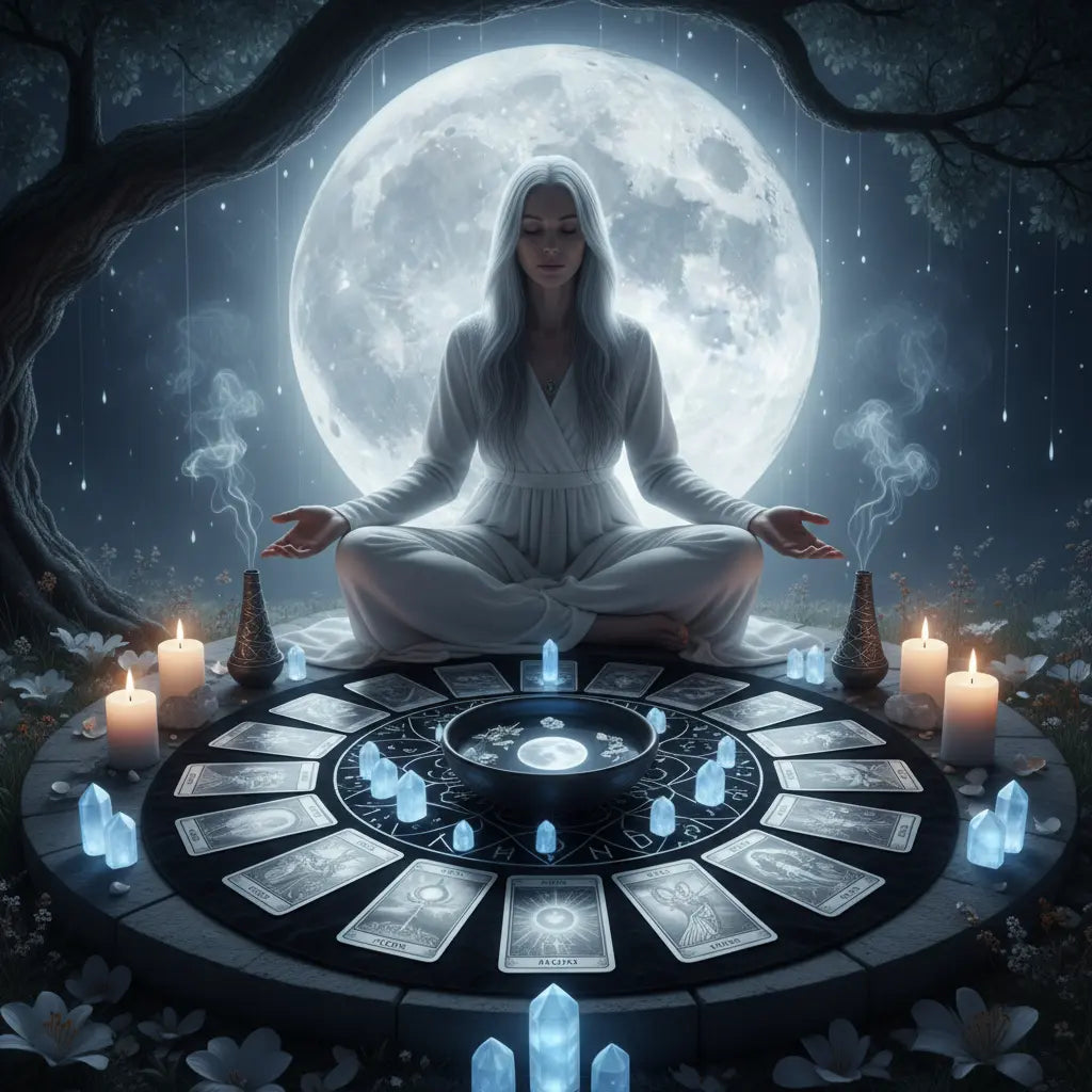 Full Moon Tarot Lunar Divination