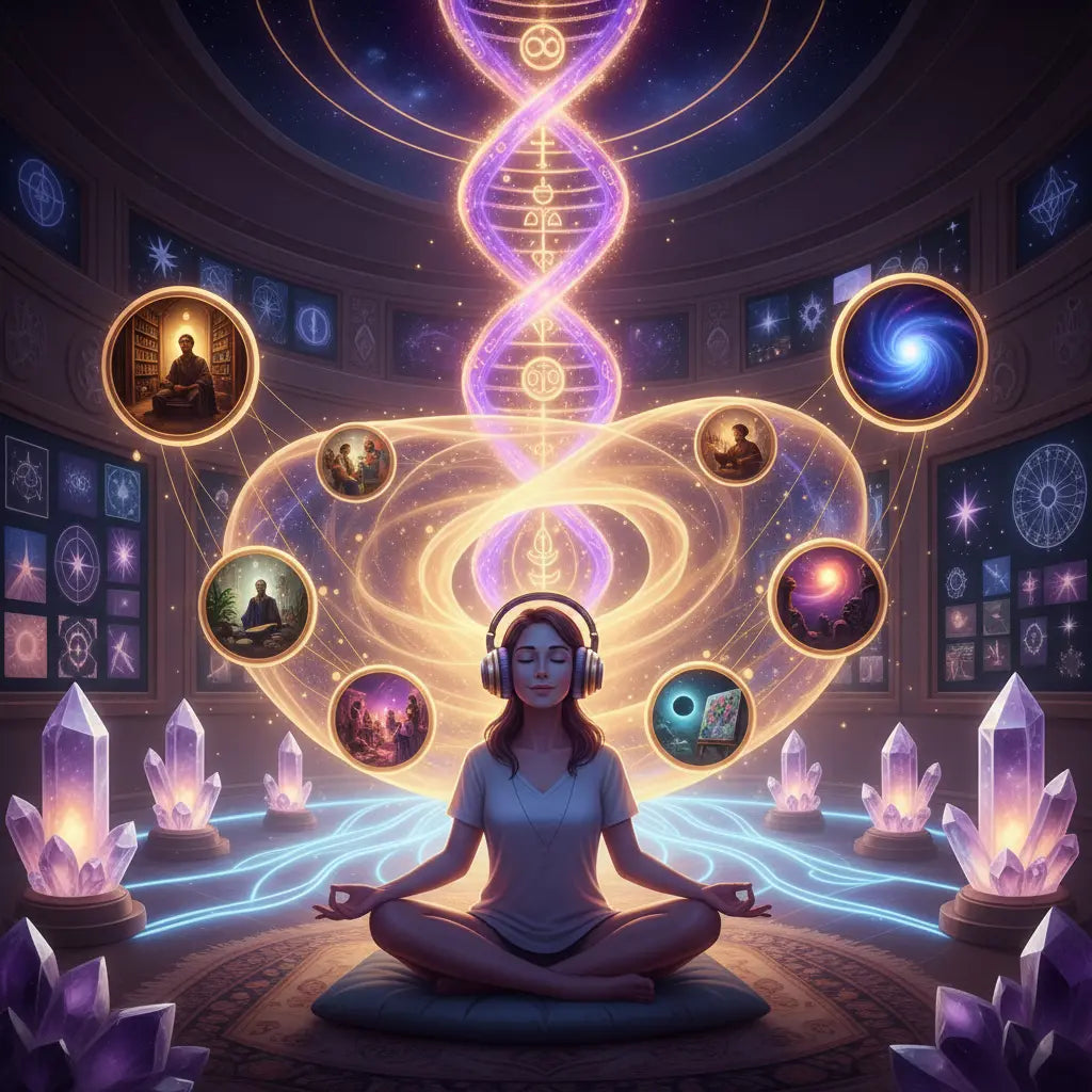 Future Life Preview Meditation Scene