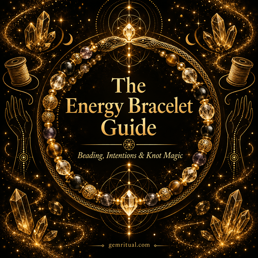 The Energy Bracelet Guide: Beading, Intentions & Knot Magic | Full-Color Hands-On Guide