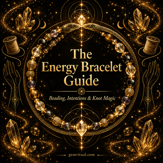 The Energy Bracelet Guide: Beading, Intentions & Knot Magic | Full-Color Hands-On Guide