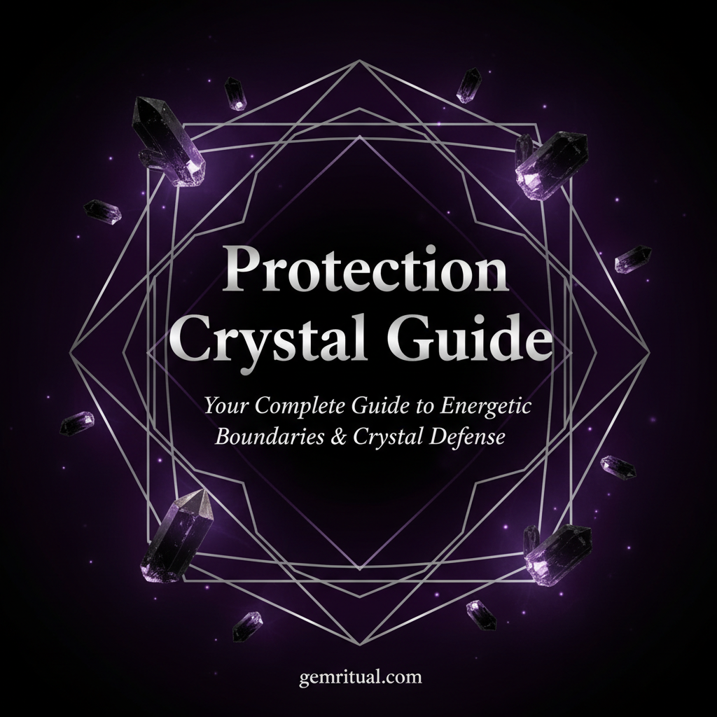 Protection Crystal Guide: Your Complete Guide to Energetic Boundaries & Crystal Defense