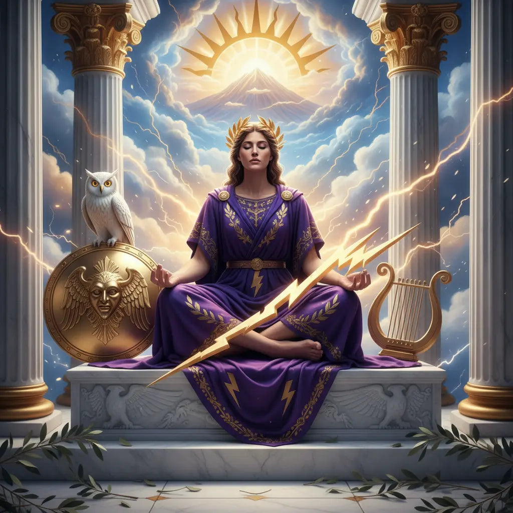Greek Olympian Divine Authority Meditation