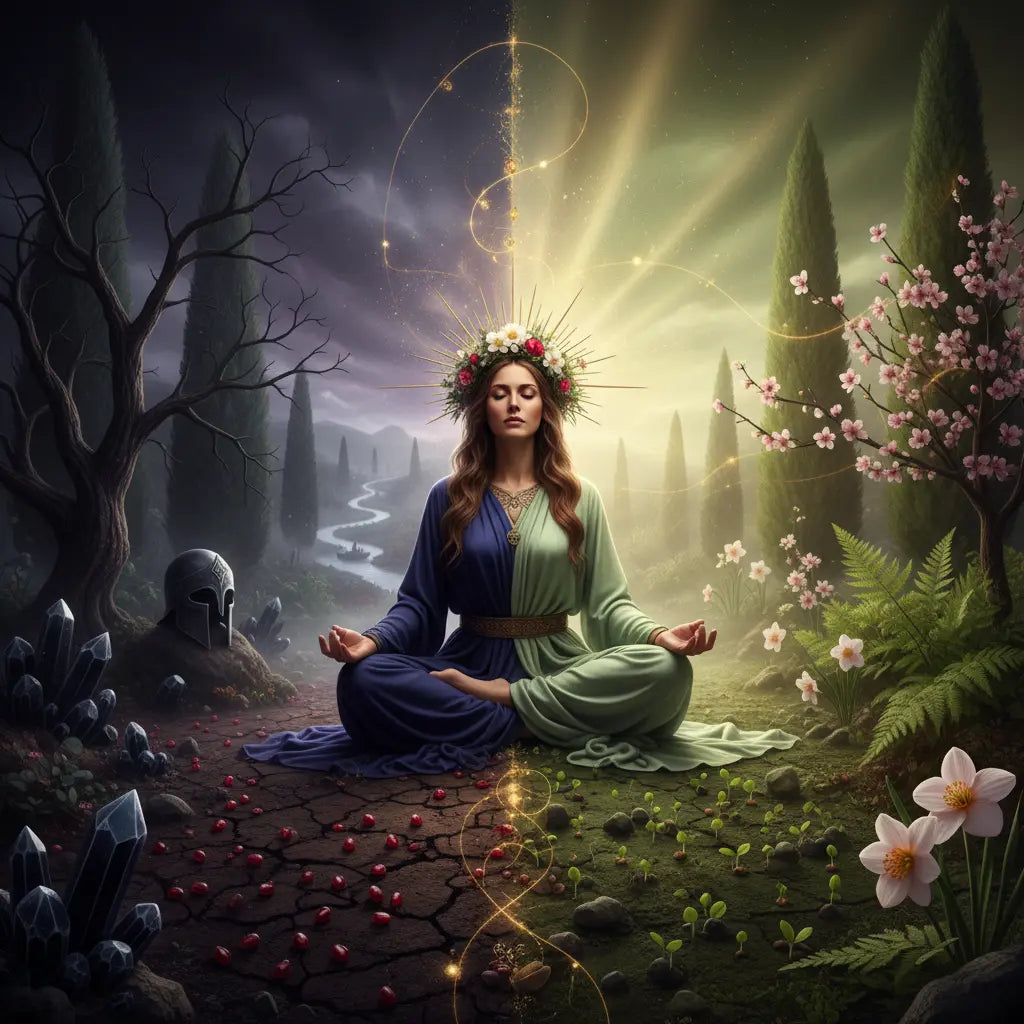Greek Underworld Death Rebirth Meditation