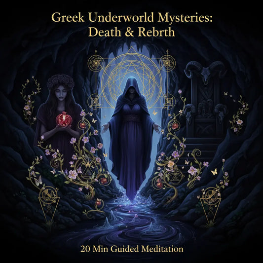 Greek Underworld Mysteries Death Rebirth Cover - No Chinese