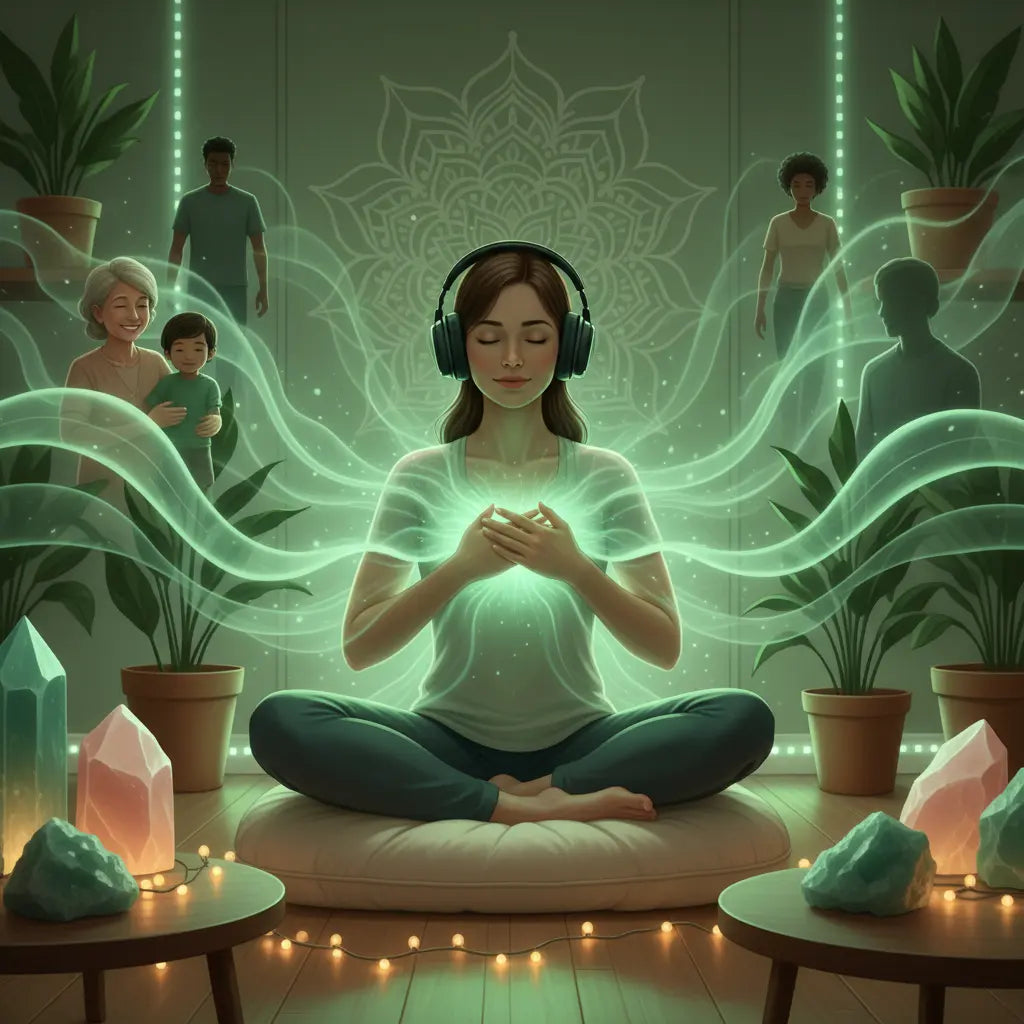 Heart Chakra Compassion & Empathy Expansion Meditation Scene