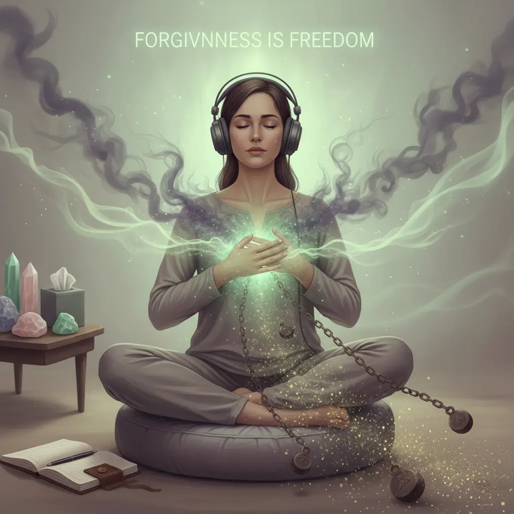 Heart Chakra Forgiveness & Release Meditation Scene
