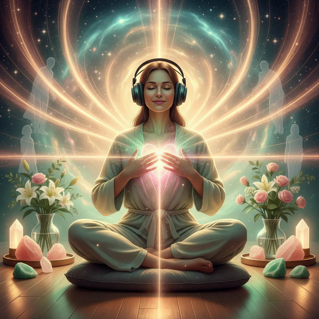 Heart Chakra Unconditional Love Opening Meditation Scene