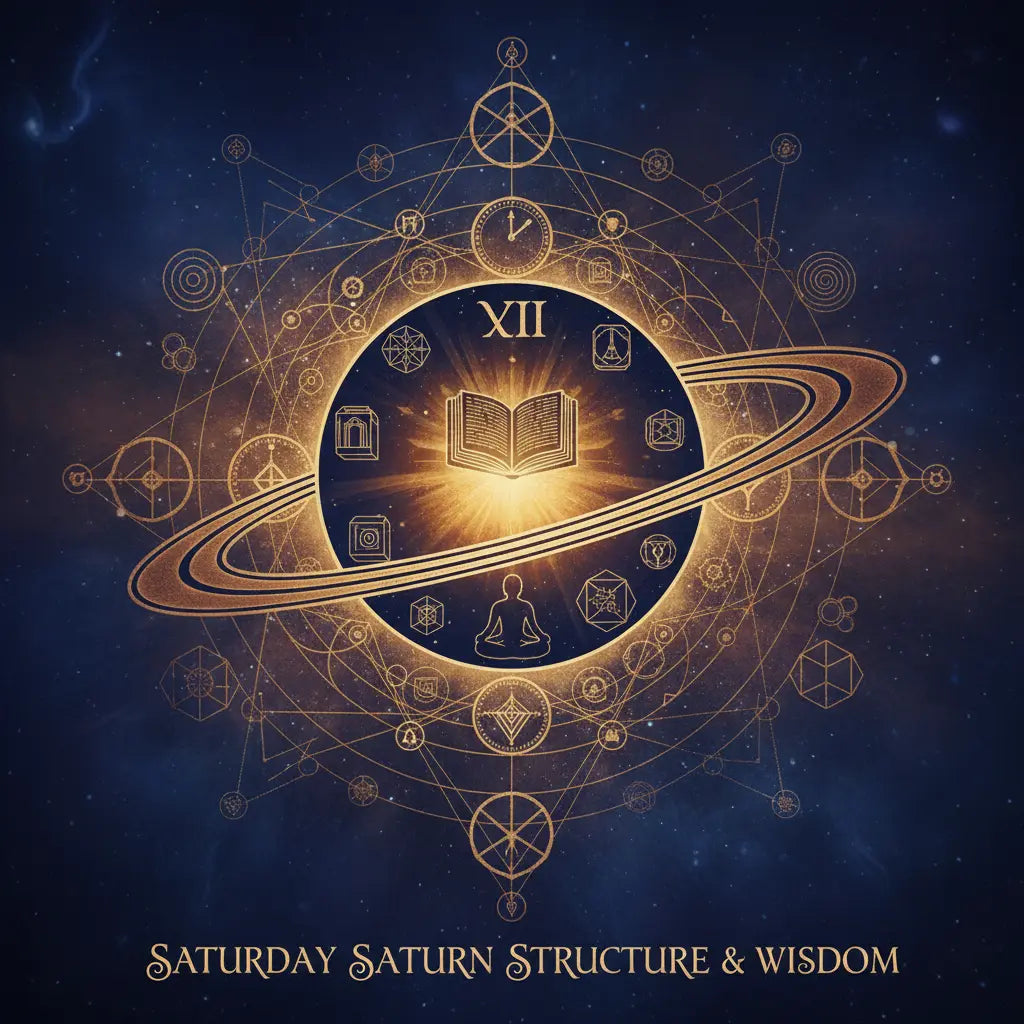 Saturday Saturn Structure & Wisdom Audio Cover