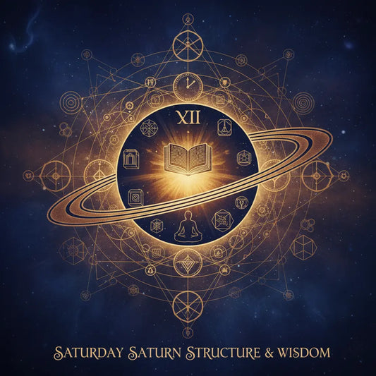 Saturday Saturn Structure & Wisdom Audio Cover