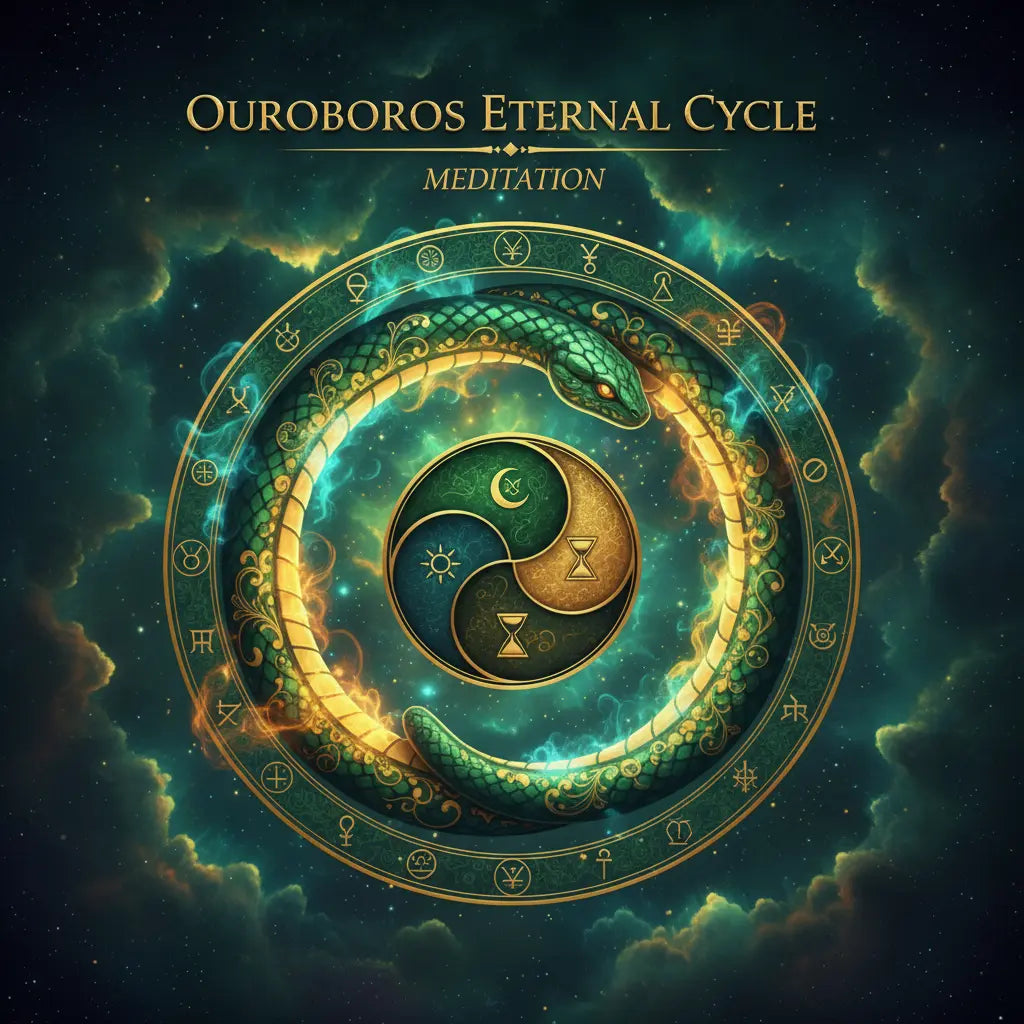 Ouroboros Eternal Cycle meditation cover