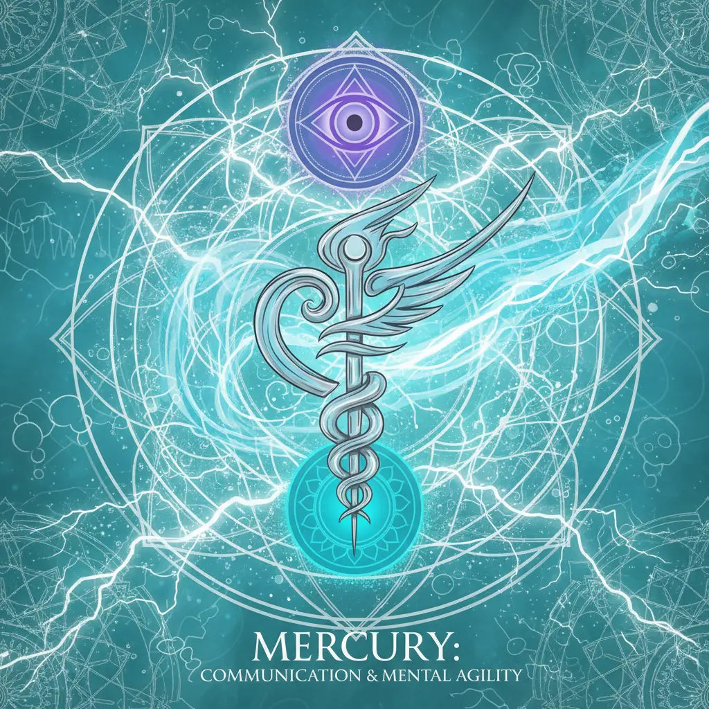 Mercury: Communication & Mental Agility - Planetary Frequency Meditation Audio Cover