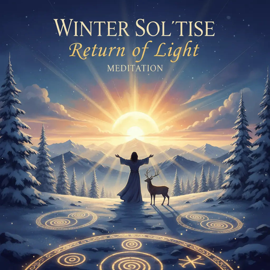 Winter Solstice Return of Light meditation cover