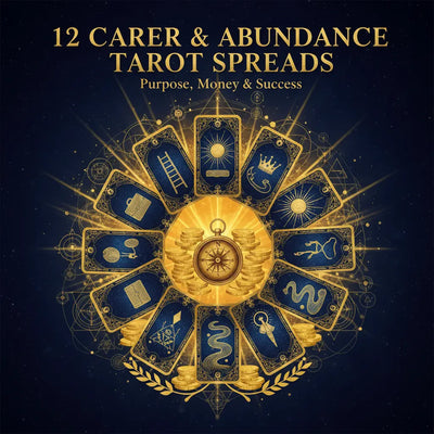 12 Career & Abundance Tarot Spreads: Purpose, Money & Success