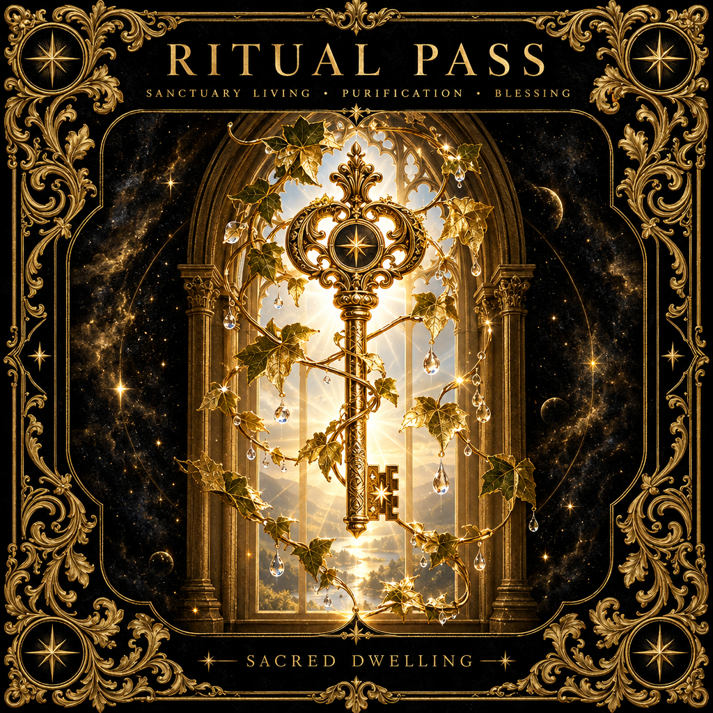 Sacred Dwelling Ritual Pass - Sacred Altar Emblem Card