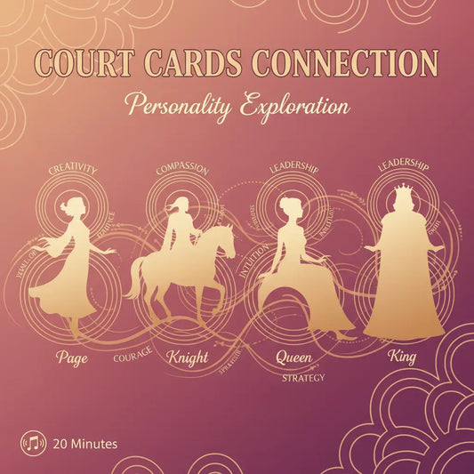 Court Cards Connection Personality Exploration Audio Cover